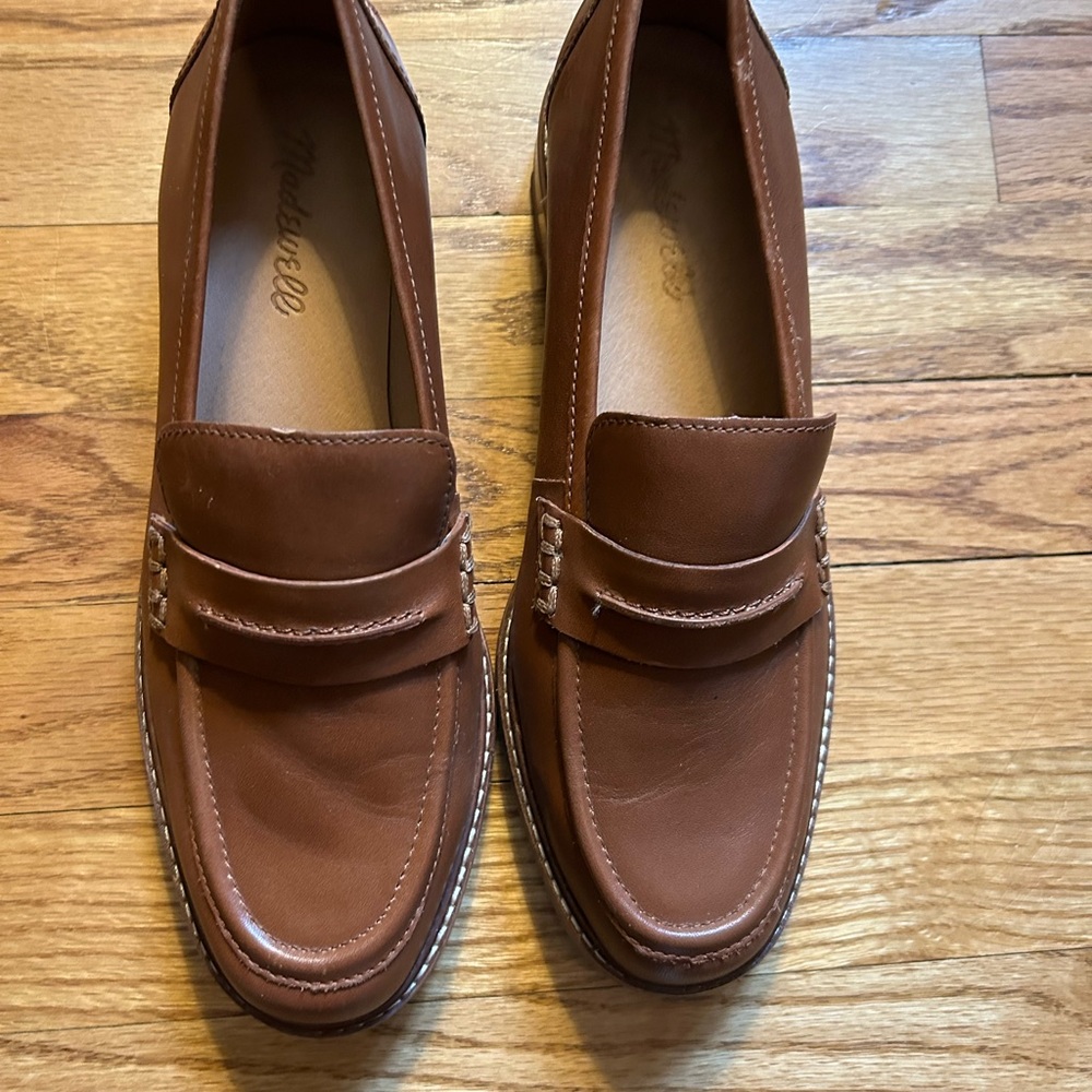 Madewell brown loafers